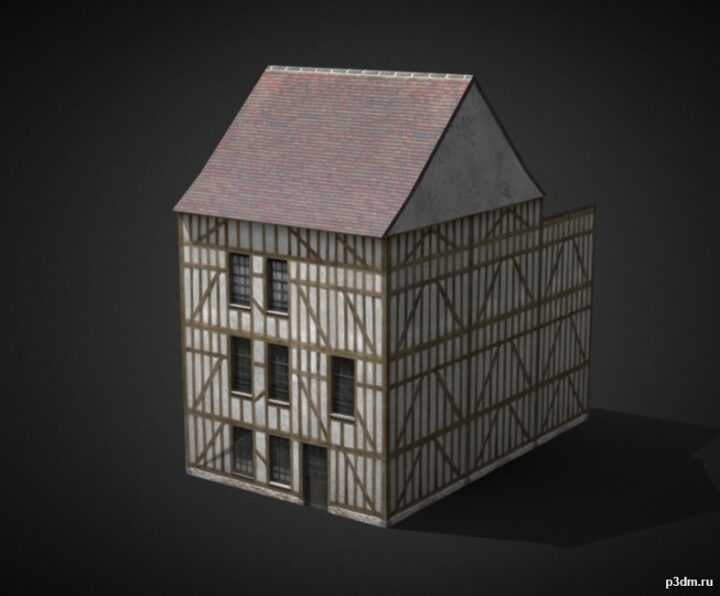 Troyes House 2 [France] 3D Model