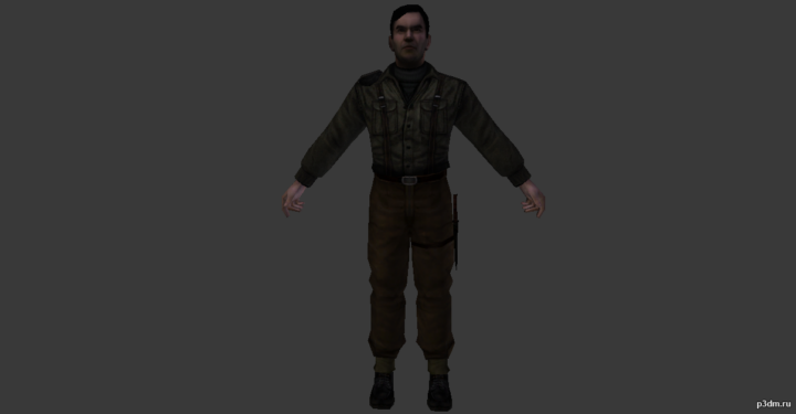 green_beret 3D Model