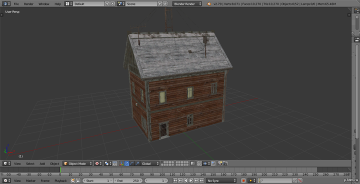 house_sf 3D Model