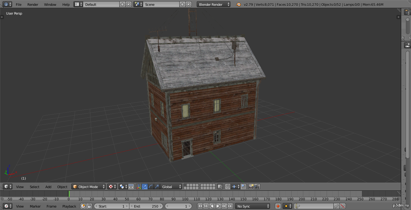 house_sf 3D Model