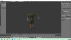 KGB Female 3D Model
