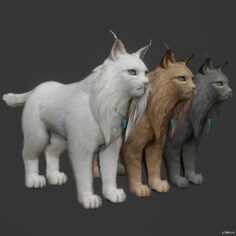 Lynx pack 3D Model