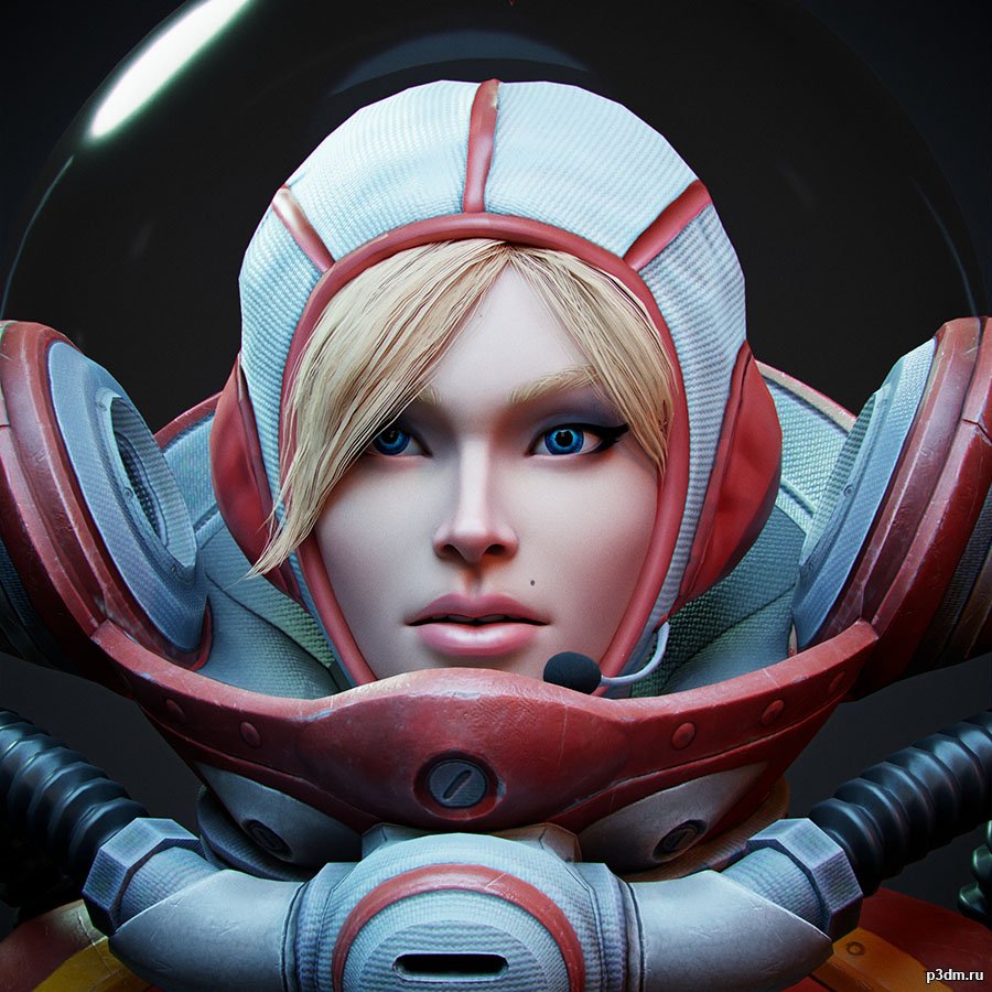 Natalya_Astronaut – Destroy All Humans 2 3D Model