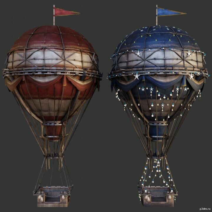 Airballoons 3D Model