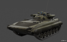 BMP-2 (Boyevaya Mashina Pekhoty) 3D Model