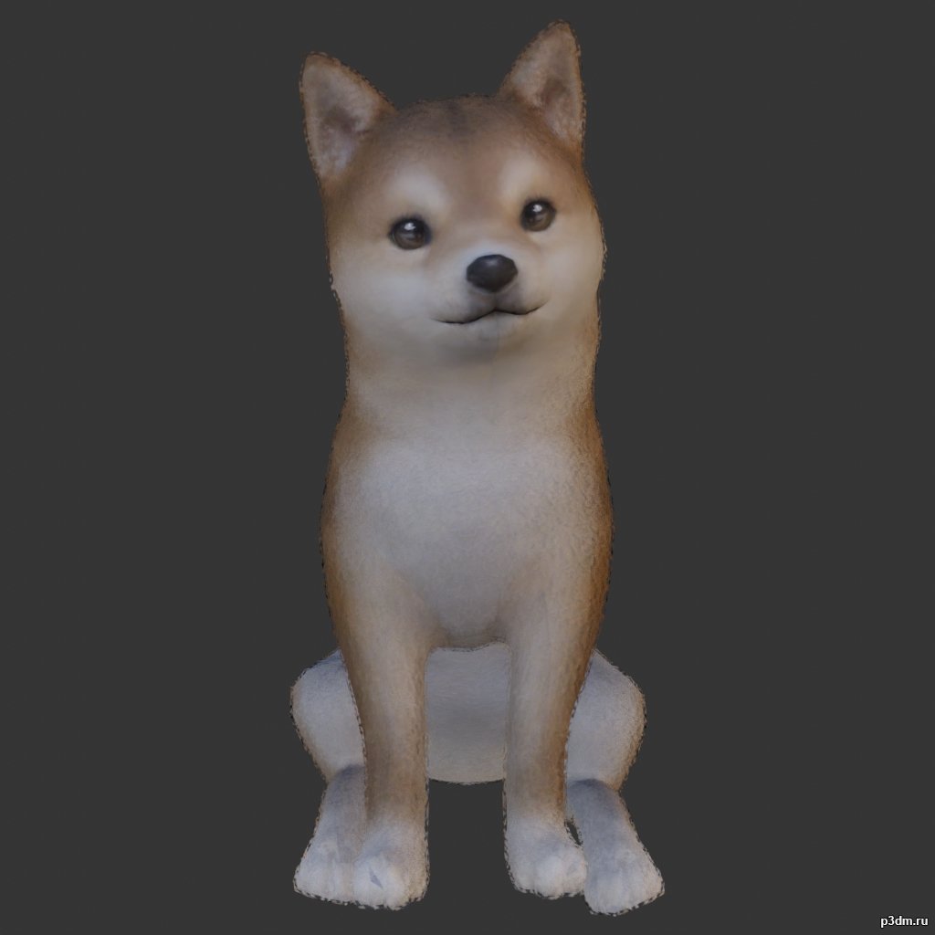 Dogs 3D Model
