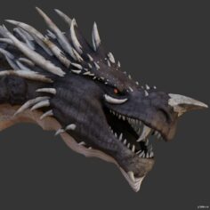 Dragon HQ Free 3D Model - .c4d - Free3D