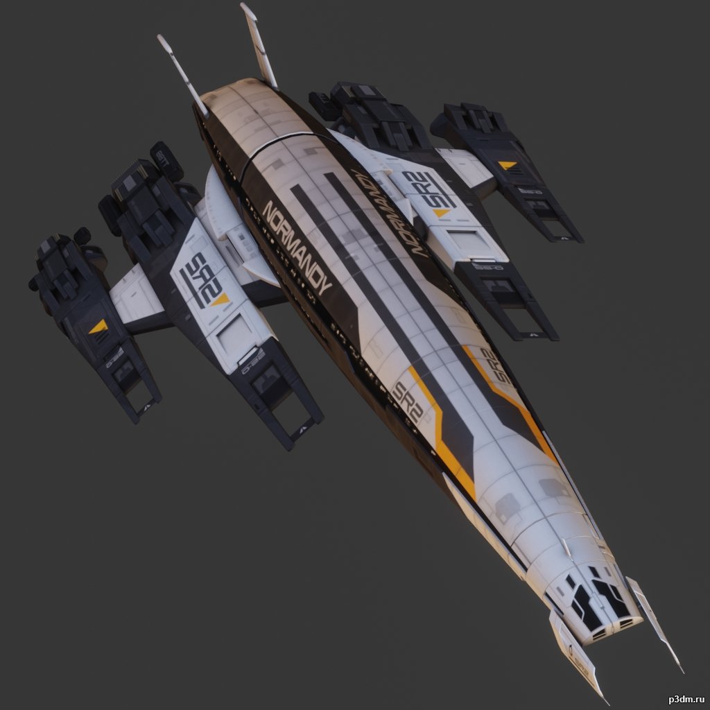 Normandy 3D Model