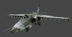 Sukhoi Su-25K 3D Model