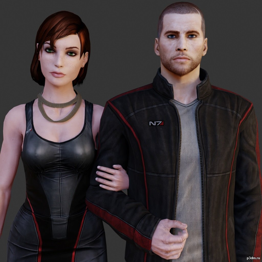 Shepard 3D Model