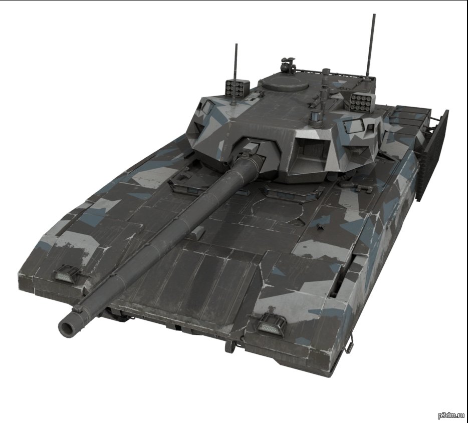 T-14 Armata 3D Model