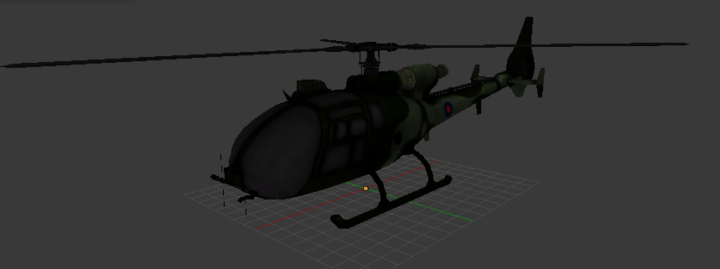 Gazelle AH.1 3D Model