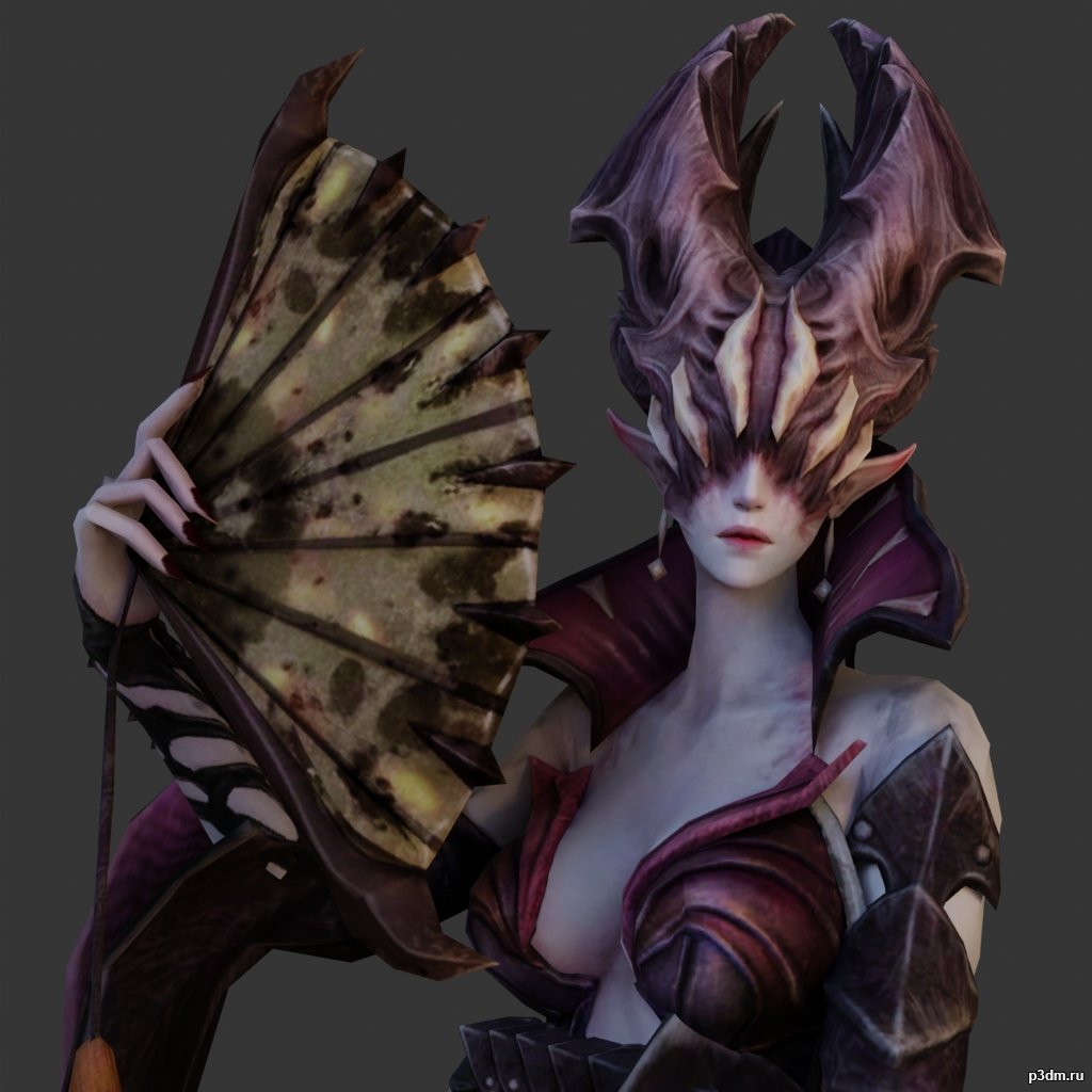 Kyzra 3D Model