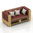 Sofa tecni nova 1196 3D Model