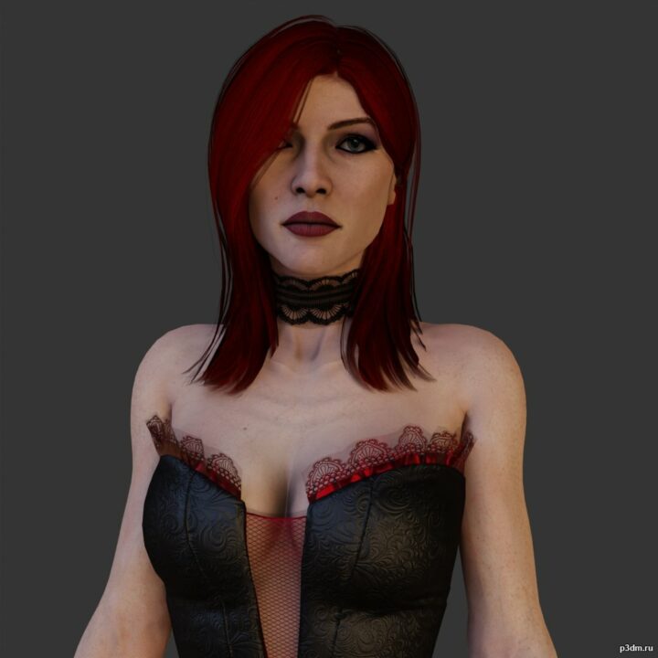 Spooky Bride 3D Model