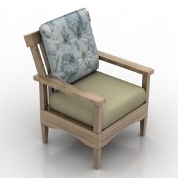 Armchair 3D Model