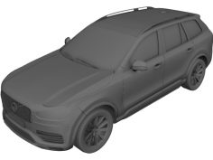 Volvo XC90 (2017) 3D Model  
                
                      